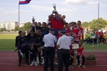 Krajské kolo požárního sportu - Uherské Hradiště 8. srpna 2009